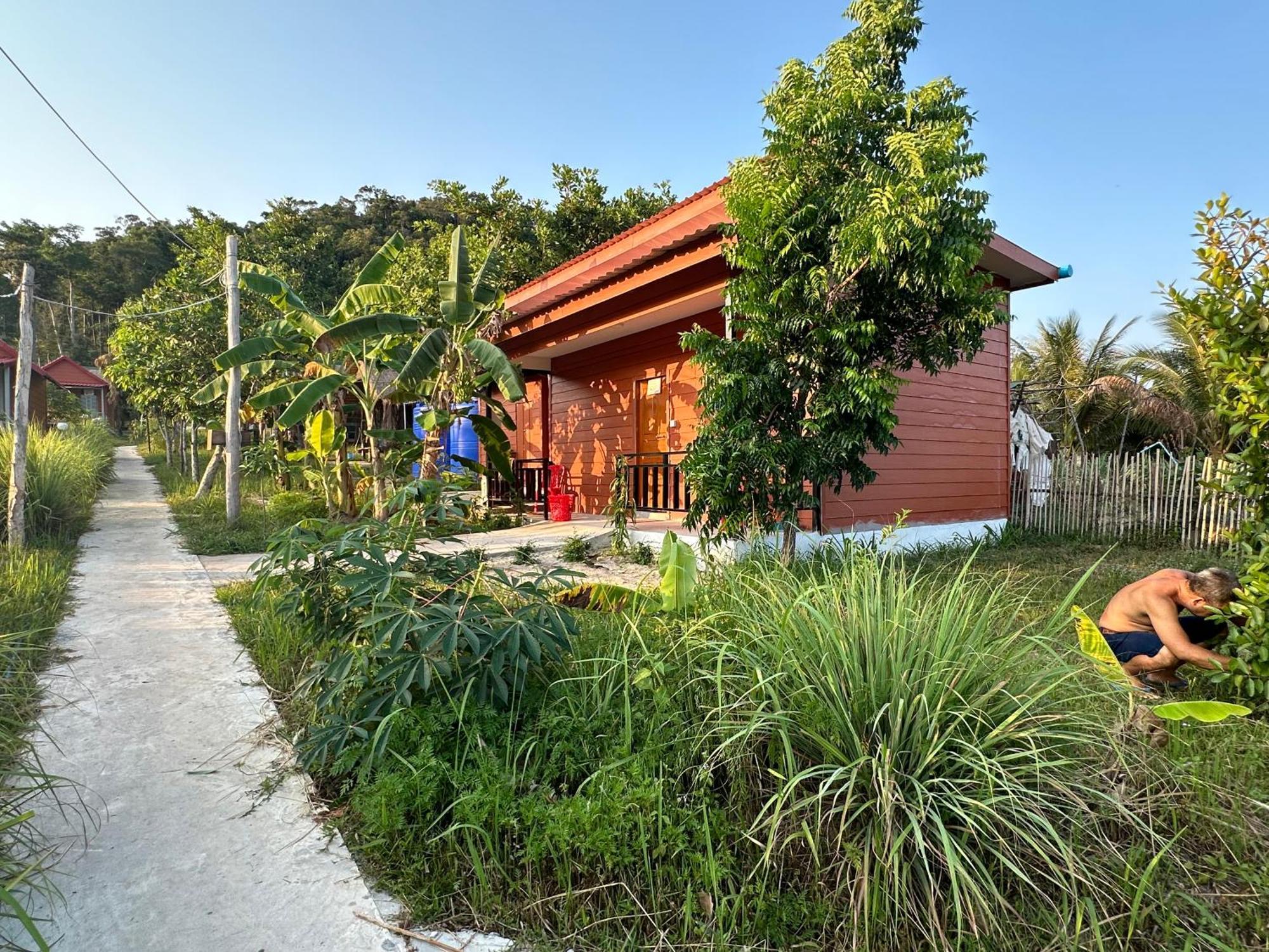 Maloop Cafe Bungalow Kaoh Touch Exterior foto